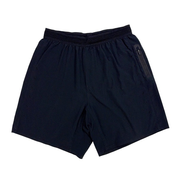 Ten Thousand Other - Ten Thousand Session Shorts Mens Size M 7"‎ Linerless Gym Workout Black
